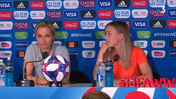 Coupe du monde : Sarina Wiegmann, sélectionneuse des Pays-Bas, avant le quart