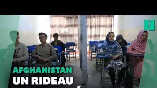 À Kaboul, les étudiants filles et garçons désormais séparés par un rideau