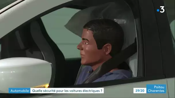 Jaunay-Marigny : crash test voitures électriques chez CESVI France