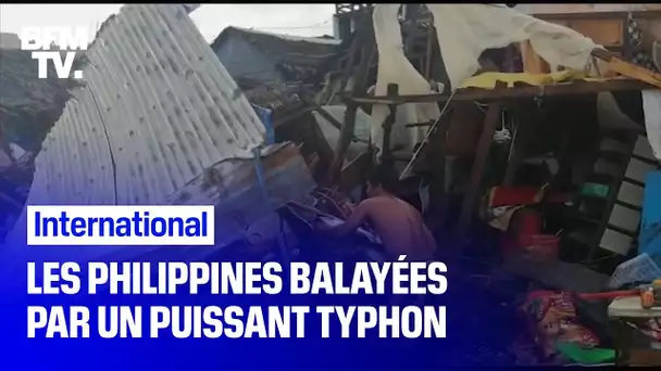 Les Philippines balayées par le puissant typhon Kammuri