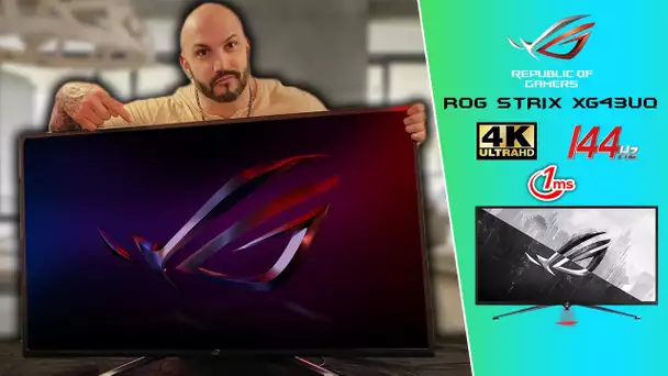 MON 1er MONITEUR 4K 120HZ HDMI 2.1 ! ROG STRIX XG43UQ ! (Unboxing et Test)