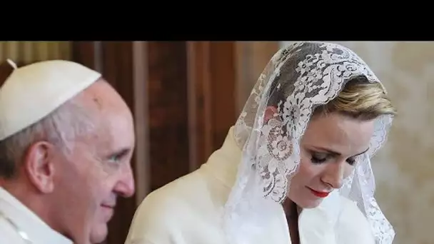 Charlène de Monaco intrigue au Vatican, elle refuse un privilège du Pape François
