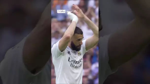 🙌 Les adieux de Karim Benzema au Bernabeu #Shorts