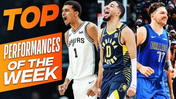 Wembanyama, Tyrese, & Luka Make History! 👀 | Top Performances of NBA Week 10 | 2023-24 Season