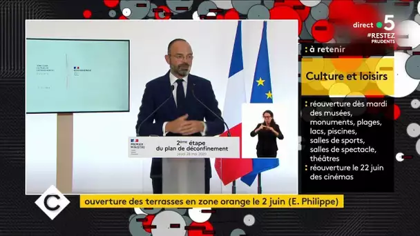 Déconfinement : les détails de la phase 2 - C à Vous - 28/05/2020