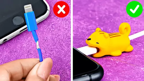 INCROYABLES GADGETS, ASTUCES ET IDÉES DIY POUR LE SMARTPHONE