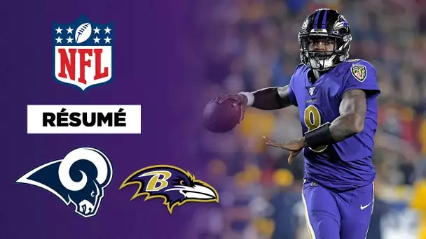 Résumé NFL : Les Ravens détruisent les Rams