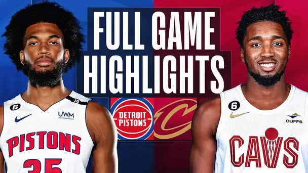 PISTONS at CAVALIERS | FULL GAME HIGHLIGHTS | March 4, 2023