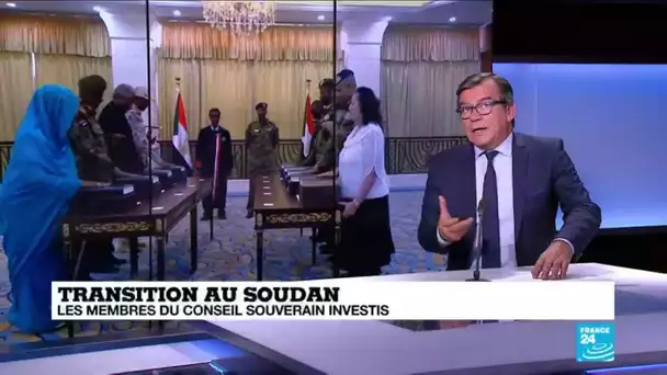 Le Conseil de transition soudanais, "un premier pas dans la bonne direction"