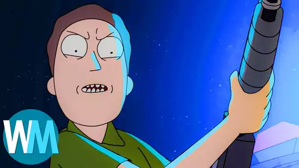 TOP 10 des fois où JERRY a été BADASS dans Rick et Morty !