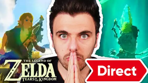 ZELDA DIRECT : Découvrez en Direct le GAMEPLAY de TEARS OF THE KINGDOM / BREATH OF THE WILD 2 ! 🔥🔥🔥