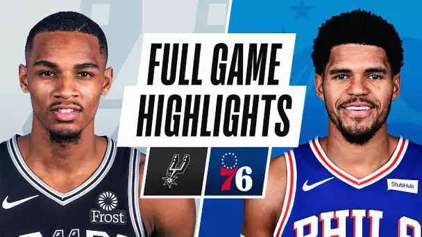 SPURS at 76ERS | FULL GAME HIGHLIGHTS | March 14, 2021