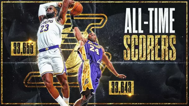 LeBron Moves Up To 3rd All-Time!