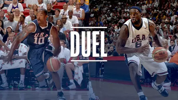 LeBron James & Kobe Bryant EPIC USA Basketball Duel | 2007 Team USA Scrimmage