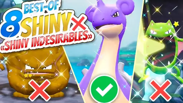 8 SHINY REACTIONS ! - Les INDÉSIRABLES❌ - Best-Of Pokémon Let&#039;s GO