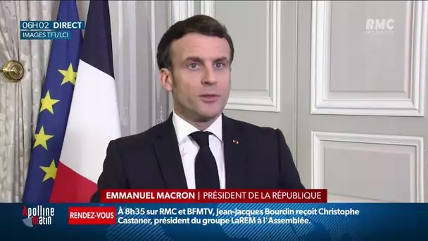 Covid-19: Emmanuel Macron promet d’accélérer la cadence concernant la vaccination