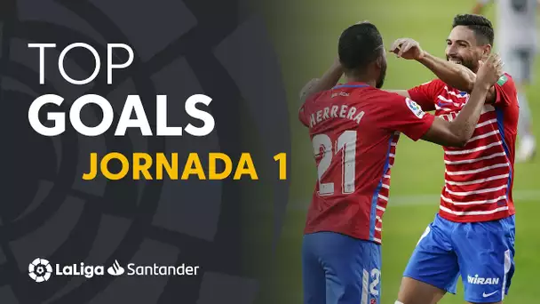 Todos los goles de la Jornada 01 de LaLiga Santander 2020/2021