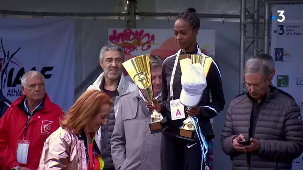 Marseille-Cassis 2018 : remise du trophée féminin
