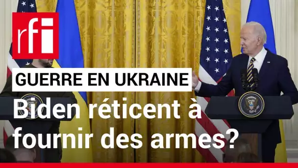 Guerre en Ukraine : Biden réticent à fournir certaines armes de pointe à l'Ukraine • RFI