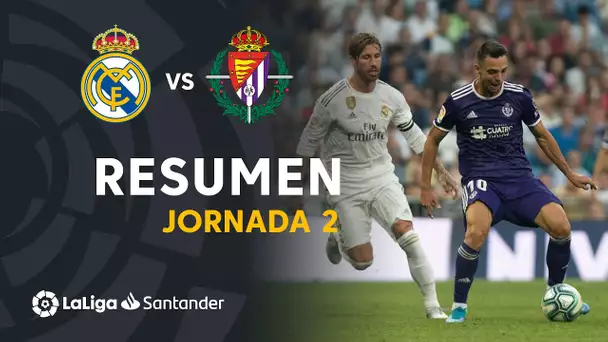 Resumen de Real Madrid vs Real Valladolid (1-1)