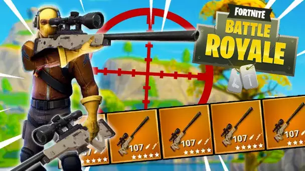 NOUVEAU MODE SNIPER (TIREUR D&#039;ELITE) sur  Fortnite Battle Royale !