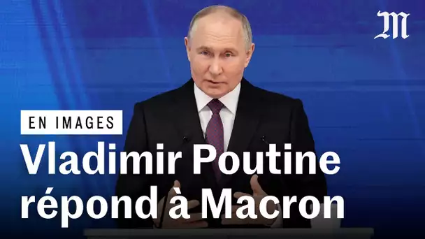 Envoi de militaires en Ukraine : Vladimir Poutine répond à Emmanuel Macron