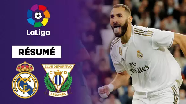 Résumé : Avec un Benzema des grands soirs, le Real Madrid colle une manita à Leganés