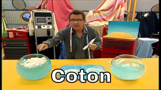 Comment le coton devient-il hydrophile ? - C'est Pas Sorcier