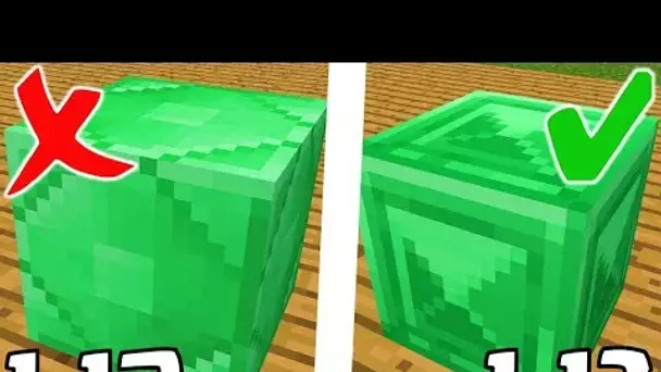 VOICI TOUTES LES NOUVELLES TEXTURES MINECRAFT 1.13 !