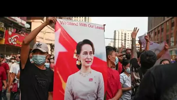 Premier procès pour Aung San Suu Kyi dans la capitale birmane