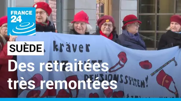 Depuis près de 10 ans, des retraitées suédoises manifestent pour une pension plus juste