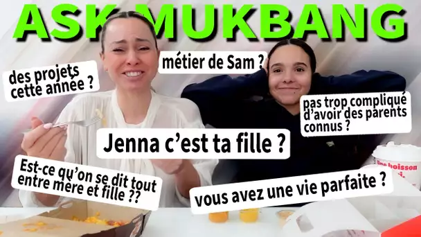 ASK MUKBANG : vie parfaite, Jenna est-elle ma fille, métier de Sam, parents connus … / FAQ Partie 2