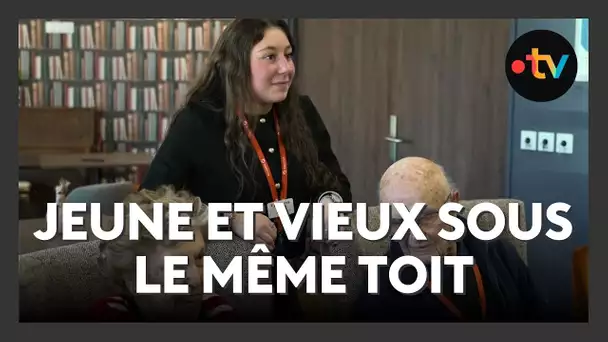 Logement : Justine, étudiante, vit dans une résidence pour séniors