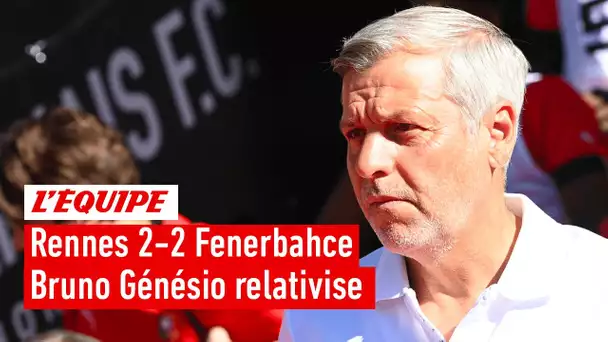 Foot - C3 : Bruno Genesio après le nul face à Fenerbahce : "Un gros match de coupe d'europe"