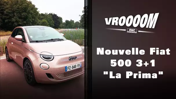 Vroooom : Nouvelle Fiat 500 3+1 "La Prima"