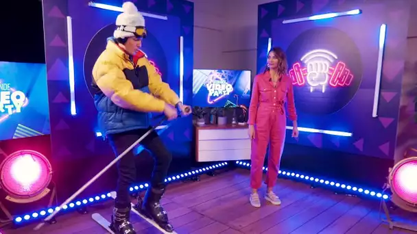 LA GRANDE VIDÉO PARTY : DANSE AVEC DES SKIS AVEC GUS, VAIMALAMA, CHRITOPHE ET CARLA !