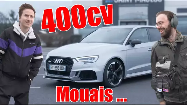 Essai Audi RS3 : On s'est vraiment fait chier (au moins c'est dit)
