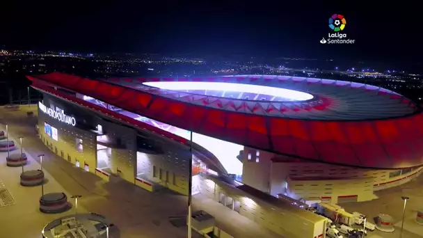 Calentamiento Atlético de Madrid vs FC Barcelona