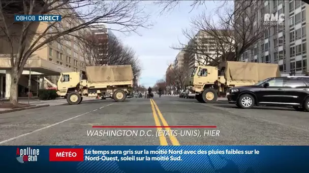Investiture, procédure de destitution et militaires dans les rues: semaine historique à Washington