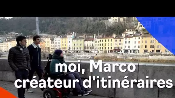 Marco, tétraplégique, crée des itinéraires 100% accessibles