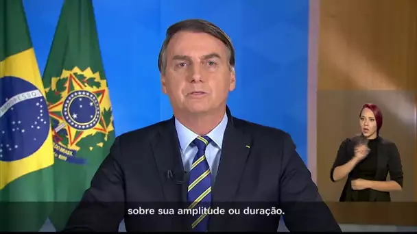 Pour Bolsonaro, "les conséquences du confinement ne peuvent pas être plus néfastes que la maladie"