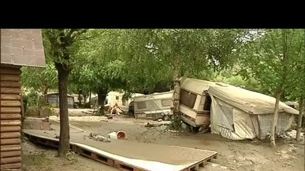 Crue de la Garonne: le village de Saint-Béat dévasté - 19/06