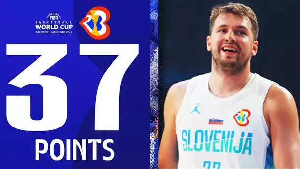 Luka Doncic GOES OFF For 37 PTS, 7 REBS & 6 AST In Slovenia's #FIBAWC W!