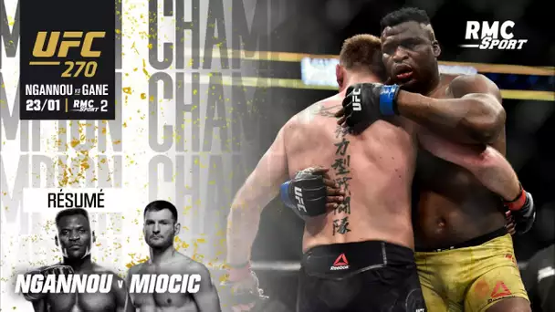 UFC : la défaite de Ngannou 🇨🇲 face à Miocic pour la ceinture des lourds #NGANNOUGANERMC