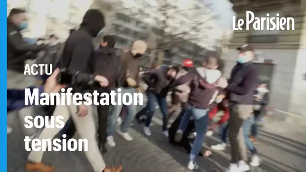 Paris : tensions entre antifascistes et militants de Génération Identitaire