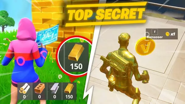 NOUVEAU SECRET SAISON 2 : LES PIECES D'OR CACHEES SUR LA MAP ...