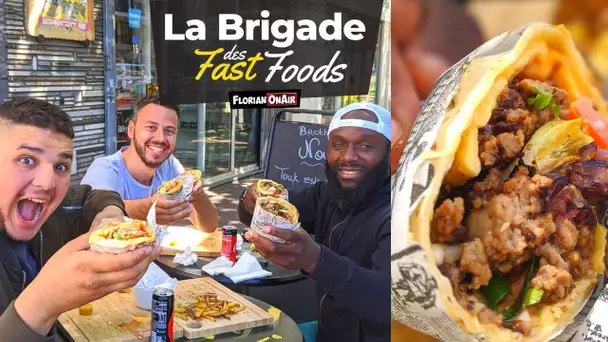 Nouveau TACOS? WRAP? La BRIGADE des FAST FOODS teste! - VLOG #992