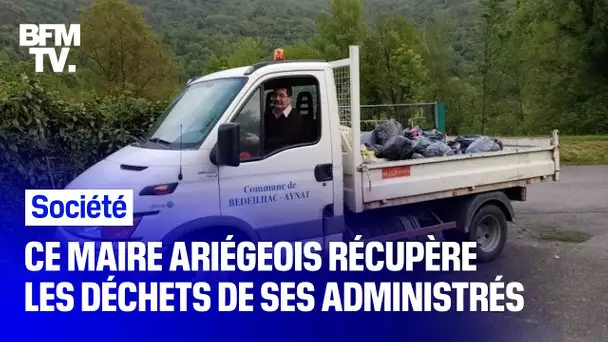 Dans ce petit village d'Ariège, c'est le maire qui collecte les poubelles