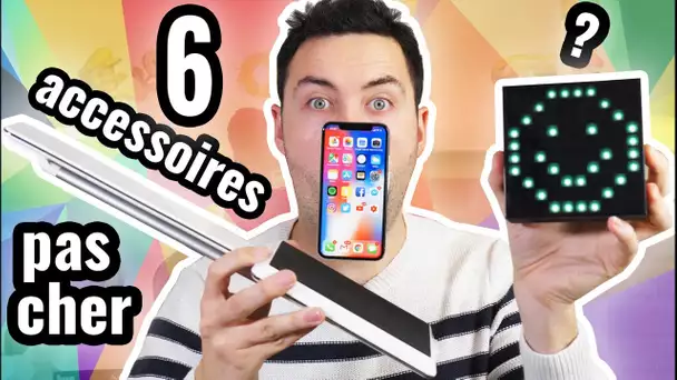 6 Objets Pas Cher pour iPhone X et Smartphone !