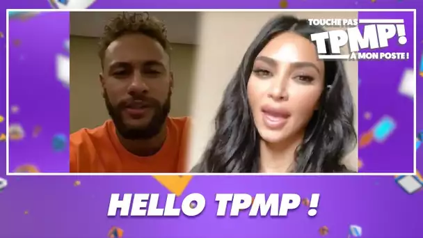 Neymar et Kim Kardashian passent le bonjour à Cyril Hanouna dans TPMP !